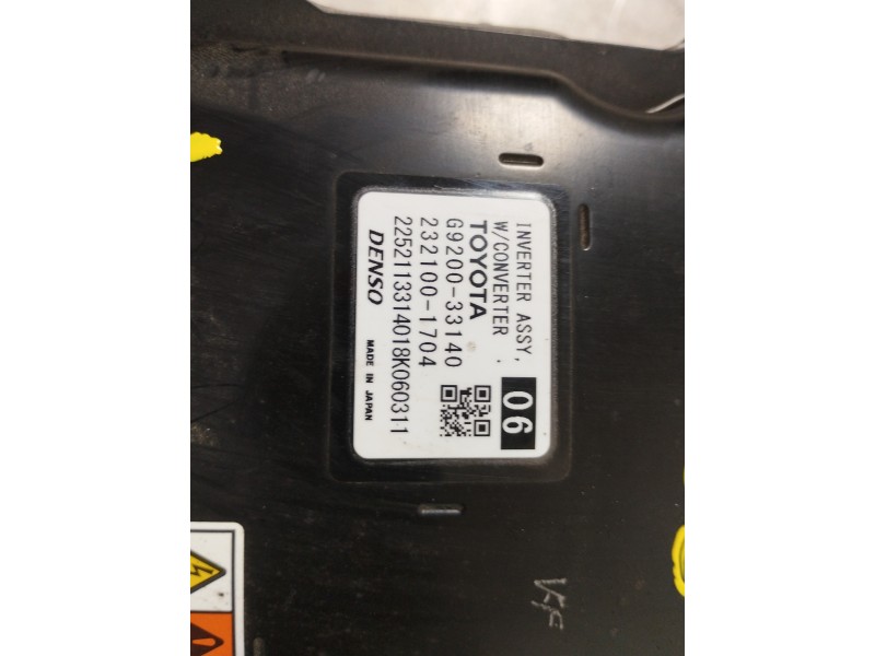 Recambio de no identificado para toyota rav 4 advance hybrid referencia OEM IAM G920033140  