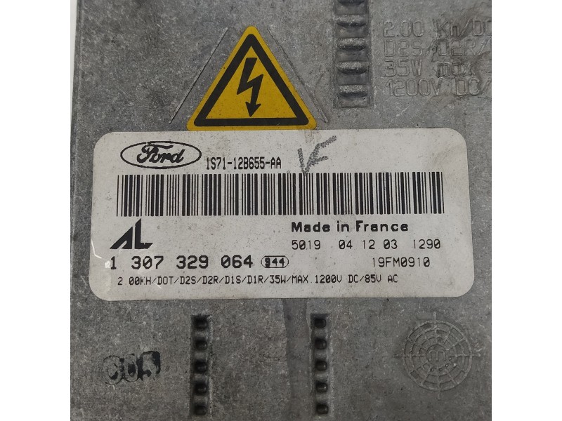 Recambio de centralita faros xenon para ford mondeo berlina (ge) ambiente (06.2003) (d) referencia OEM IAM 1S7112B655AA  