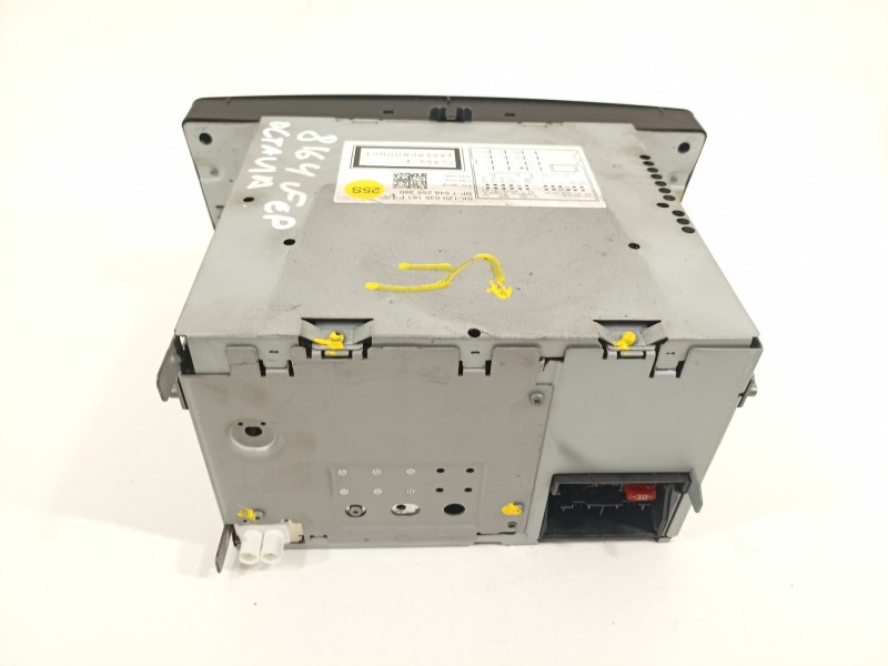 Recambio de sistema audio / radio cd para skoda octavia berlina (1z3) family referencia OEM IAM 1Z0035161F  