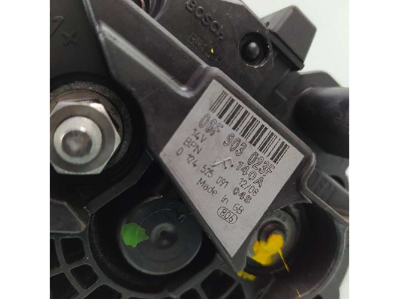 Recambio de alternador para volkswagen caddy ka/kb (2k) kombi referencia OEM IAM 06F903023F 0124525091 