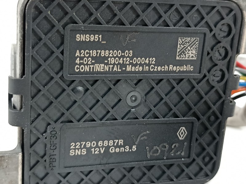 Recambio de sonda lambda para dacia sandero comfort referencia OEM IAM 227906887R  