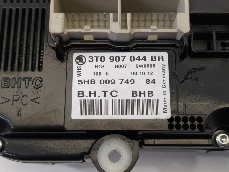 Recambio de mando climatizador para skoda octavia berlina (1z3) family referencia OEM IAM 3T0907044BR  