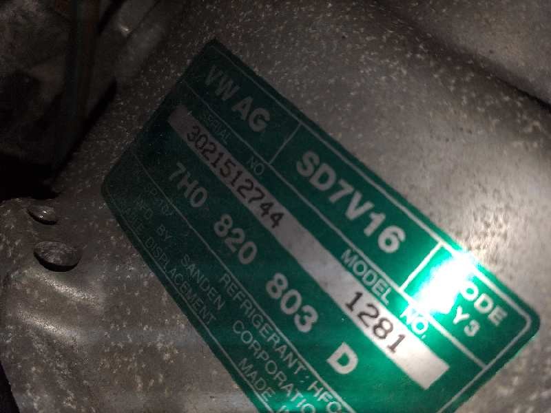 Recambio de compresor aire acondicionado para volkswagen caddy ka/kb (2k) kombi referencia OEM IAM 7H0820803D  