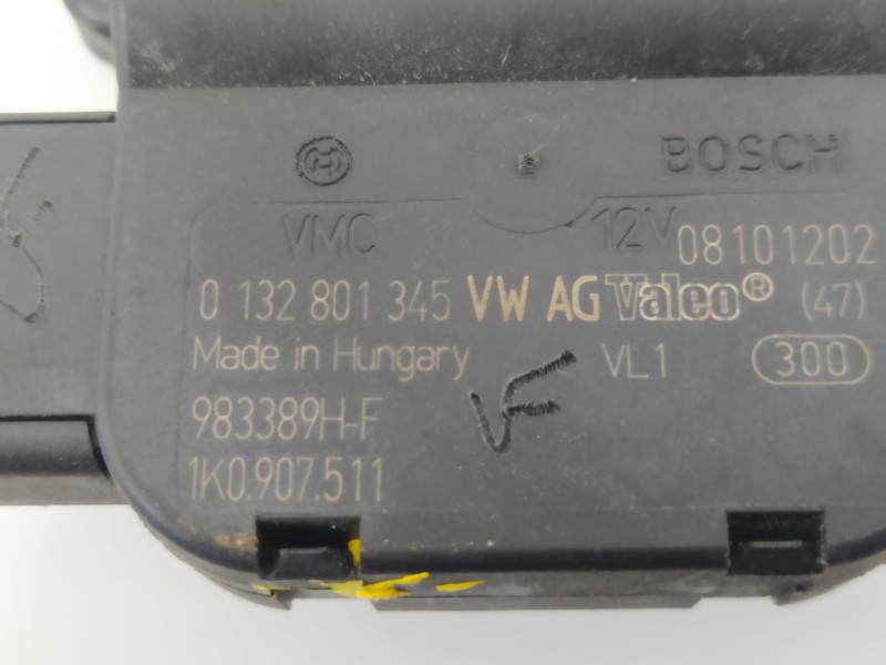 Recambio de motor apertura trampillas climatizador para skoda octavia berlina (1z3) family referencia OEM IAM 1K0907511  