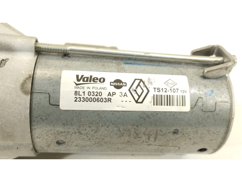 Recambio de motor arranque para renault megane iii berlina 5 p dynamique referencia OEM IAM 233000603R 8L10320AP TS12107