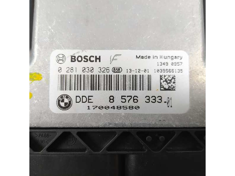 Recambio de centralita motor uce para bmw x3 (f25) xdrive 20d referencia OEM IAM 8576333 0281030326 170048580