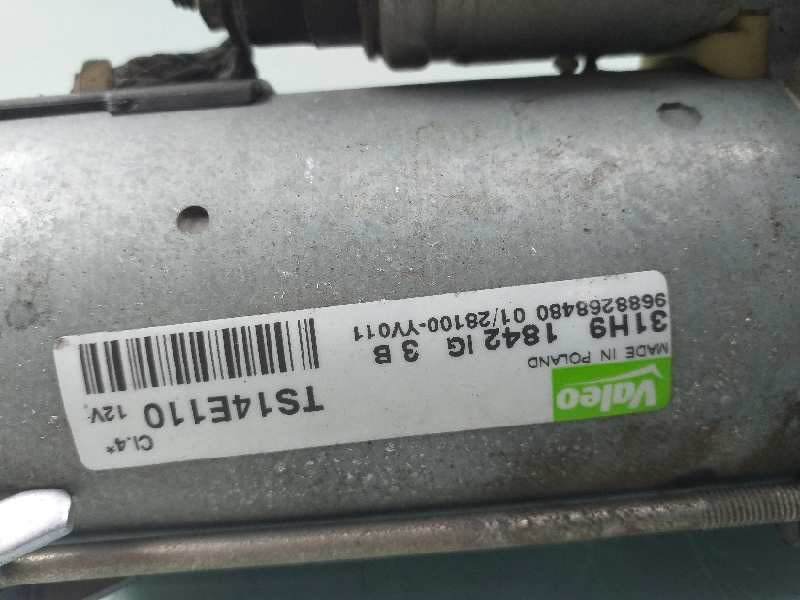 Recambio de motor arranque para peugeot 207 confort referencia OEM IAM 9688268480 TS14E110 