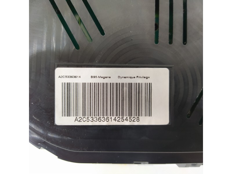 Recambio de cuadro instrumentos para renault megane iii berlina 5 p dynamique referencia OEM IAM 248100342R  