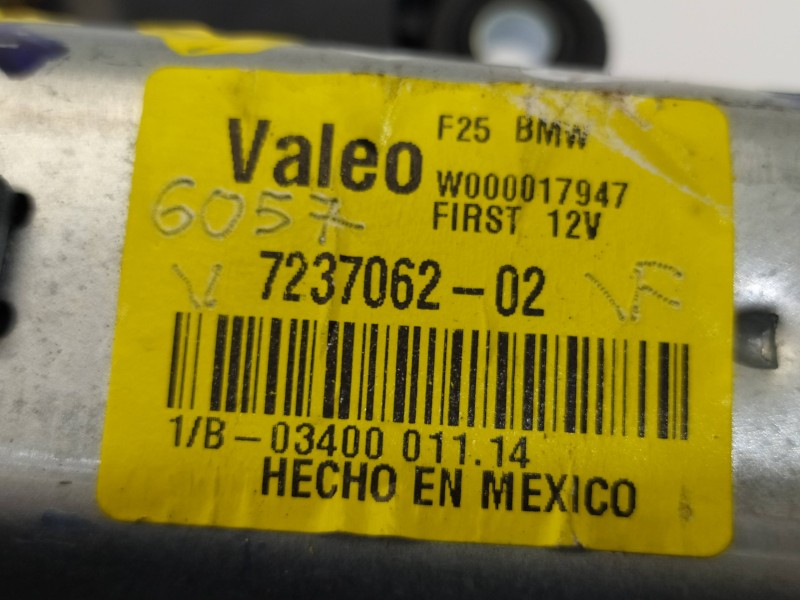 Recambio de motor limpia trasero para bmw x3 (f25) xdrive 20d referencia OEM IAM 723706202 W000017947 