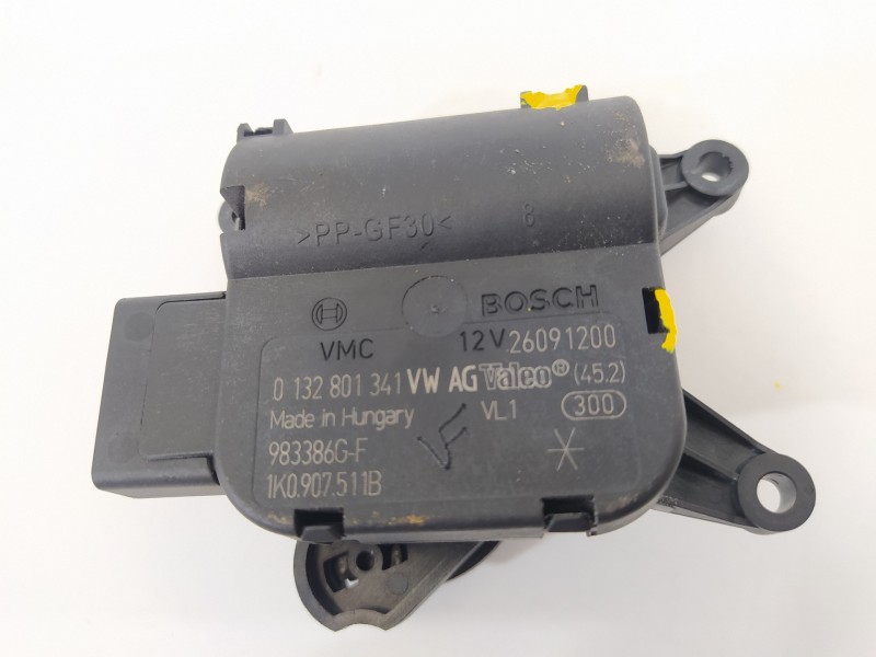 Recambio de motor apertura trampillas climatizador para skoda octavia berlina (1z3) family referencia OEM IAM 1K1907511B  