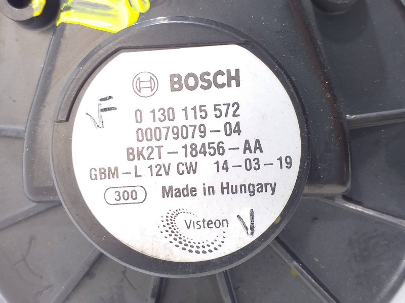 Recambio de ventilador calefaccion para ford transit custom kasten 270 l1 ambiente referencia OEM IAM BK2T18456AA 0007907904 