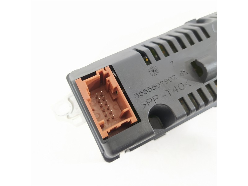 Recambio de pantalla multifuncion para peugeot 207 confort referencia OEM IAM 9666136680  