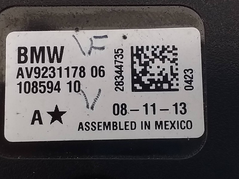 Recambio de modulo electronico para bmw serie 3 lim. (f30) 335i xdrive referencia OEM IAM 10859410 AV9231178 