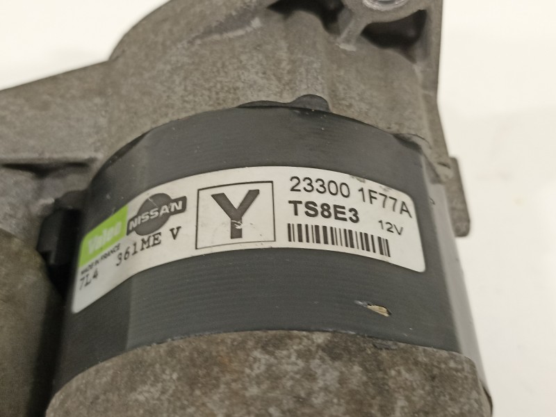 Recambio de motor arranque para nissan micra (k12e) acenta referencia OEM IAM 233001F77A  