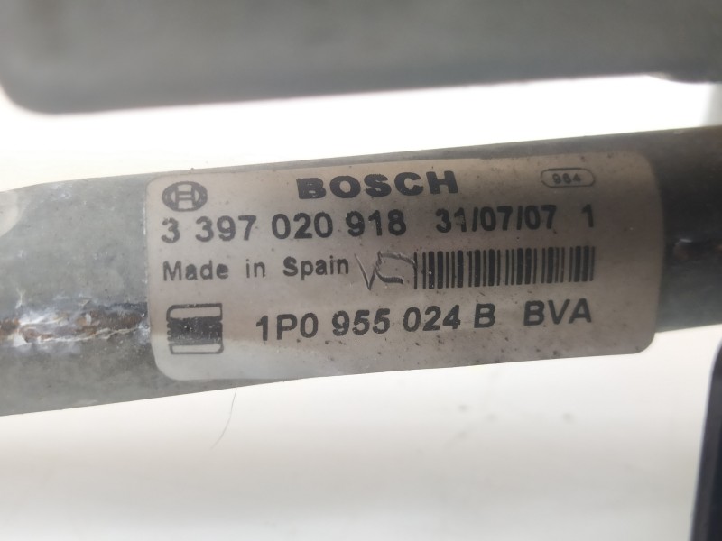 Recambio de motor limpia delantero para seat leon (1p1) reference referencia OEM IAM 1P0955024B 1P0955120A 3397020918