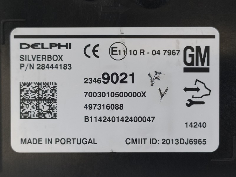 Recambio de sistema navegacion gps para opel insignia berlina excellence referencia OEM IAM 23469021 28444183 