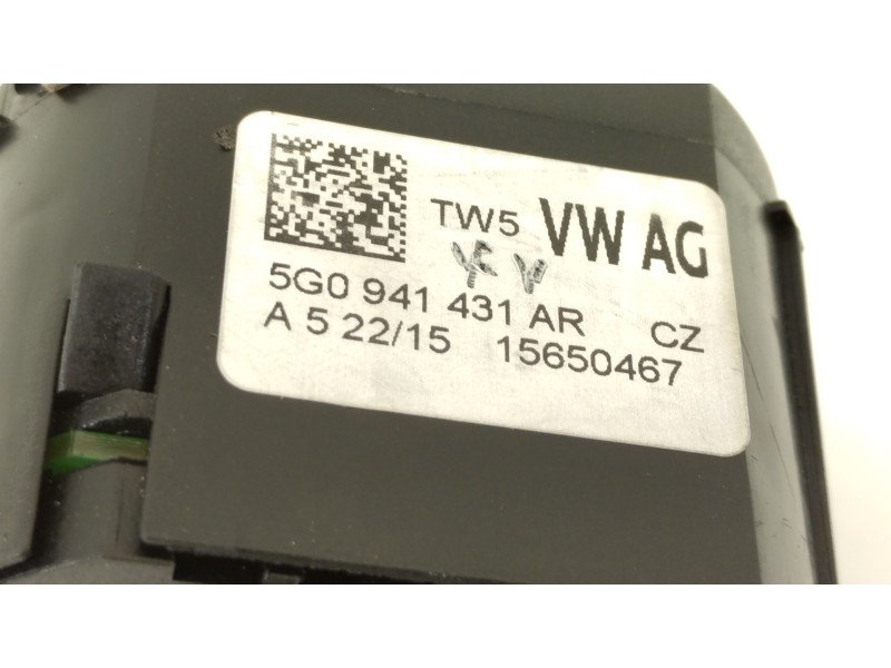 Recambio de mando luces para volkswagen golf vii lim. (5g1) 1.6 16v tdi dpf referencia OEM IAM 5G0941431AR  