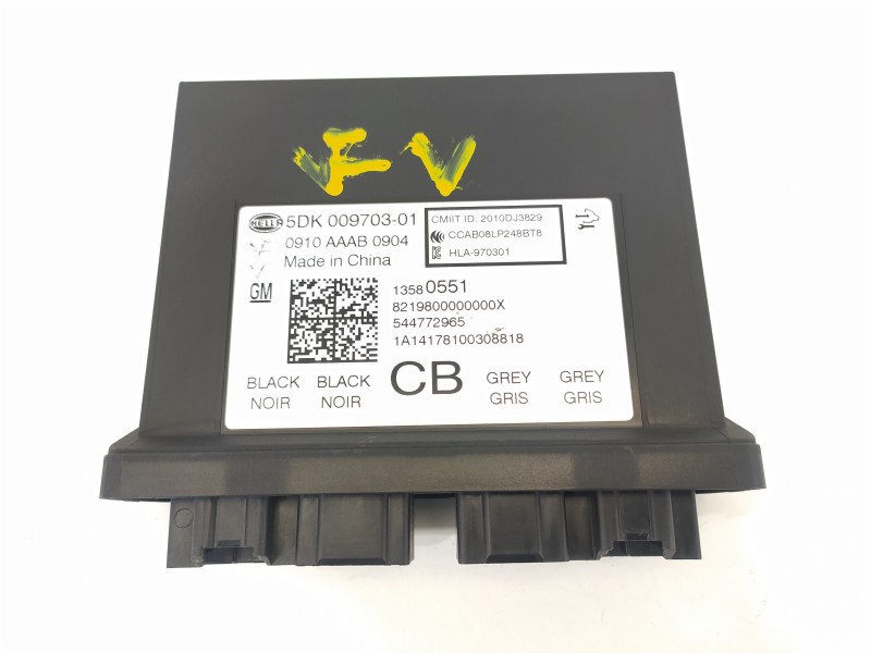 Recambio de modulo electronico para opel insignia berlina excellence referencia OEM IAM 13580551 5DK009703 