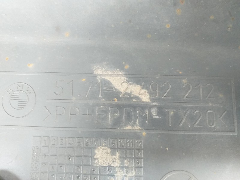 Recambio de faldon lateral para bmw serie 3 berlina (e46) 320d referencia OEM IAM 51712492212  