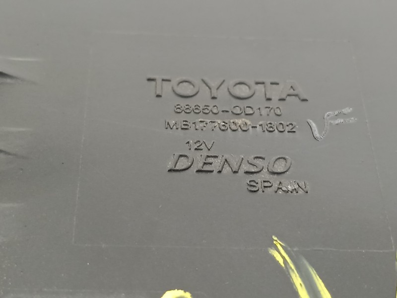 Recambio de modulo electronico para toyota yaris (ksp9/scp9/nlp9) básico referencia OEM IAM 88650OD170  