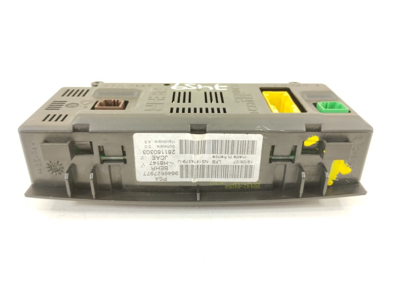 Recambio de mando climatizador para peugeot 307 berlina (s2) 1.6 16v cat referencia OEM IAM 9646627977 281160303 