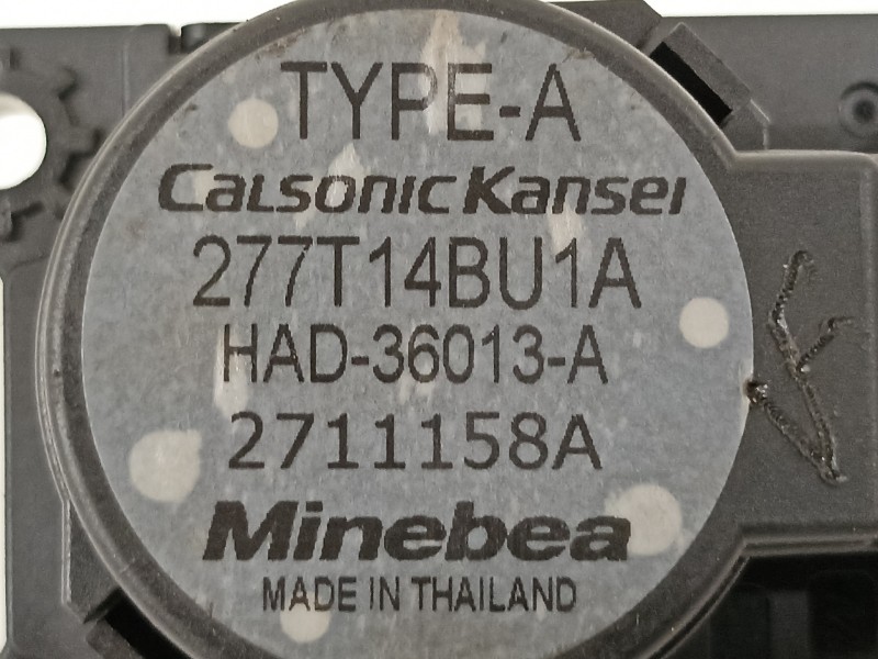 Recambio de motor apertura trampillas climatizador para nissan qashqai (j11) 360 referencia OEM IAM 277T14BU1A 2711158A 