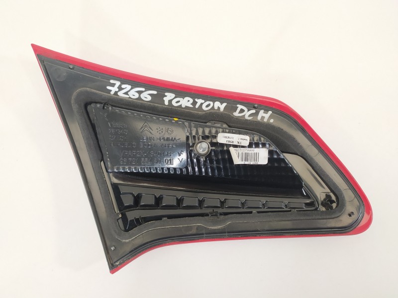 Recambio de piloto trasero derecho en porton para citroën c4 lim. collection referencia OEM IAM 9672155480 VPAP2X13404B 