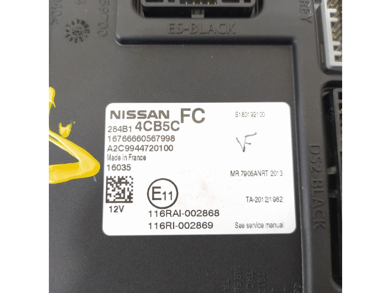 Recambio de modulo electronico para nissan qashqai (j11) 360 referencia OEM IAM 284B14CB5C 16766660567998 A2C9944720100