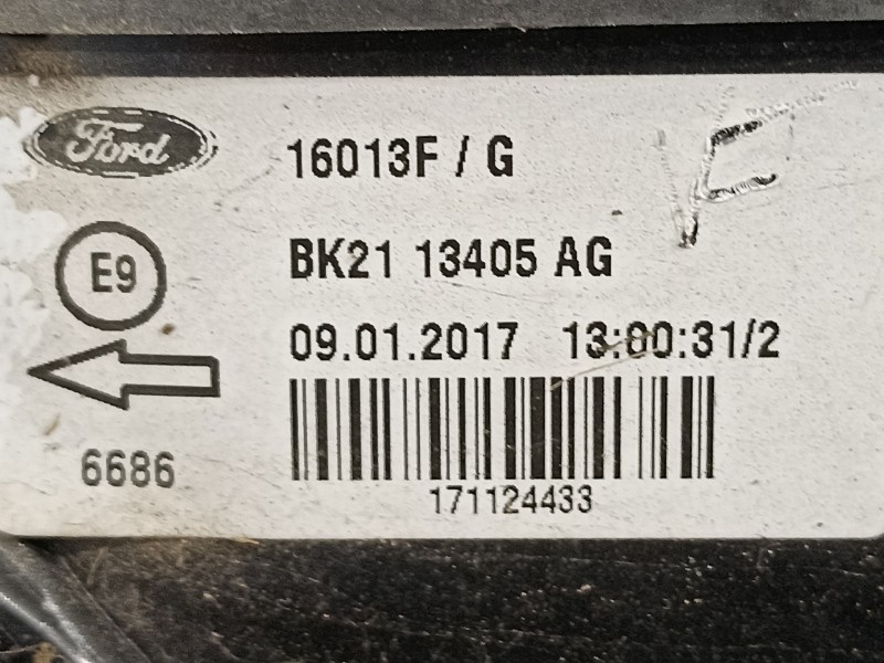 Recambio de piloto trasero izquierdo para ford transit custom kasten 270 l1 ambiente referencia OEM IAM BK2113405  