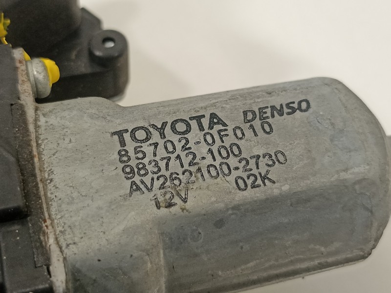 Recambio de elevalunas delantero izquierdo para toyota yaris (ksp9/scp9/nlp9) básico referencia OEM IAM 983722103  