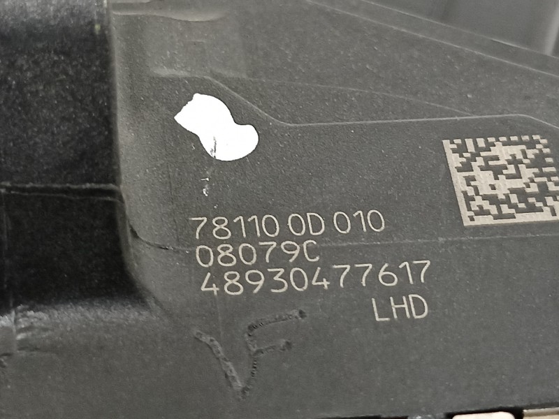 Recambio de potenciometro pedal para toyota yaris (ksp9/scp9/nlp9) básico referencia OEM IAM 781100D010  