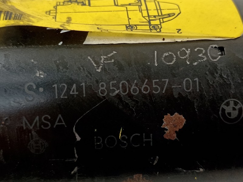 Recambio de motor arranque para bmw serie 1 berlina (e81/e87) 118d referencia OEM IAM 12418506657  