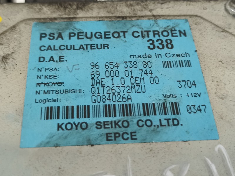 Recambio de no identificado para citroën c3 hdi 70 collection referencia OEM IAM 9665433880  