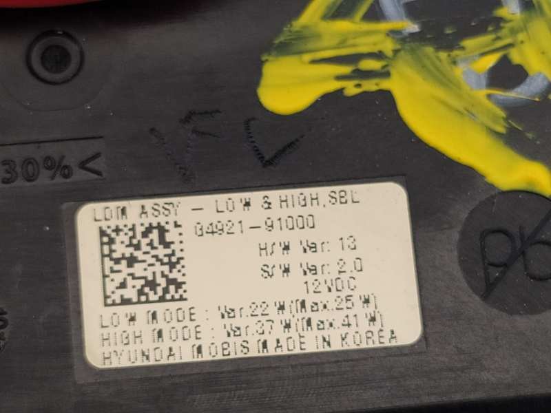 Recambio de centralita faros xenon para hyundai i30 (pd) 1.6 crdi cat referencia OEM IAM 0492191000  