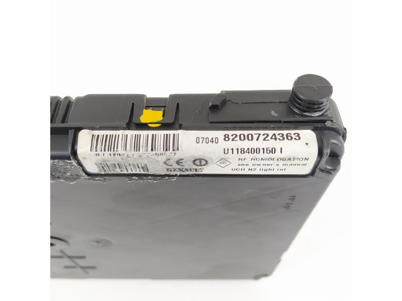 Recambio de modulo electronico para renault megane ii berlina 5p authentique referencia OEM IAM 8200724363 8200712572 U118400150