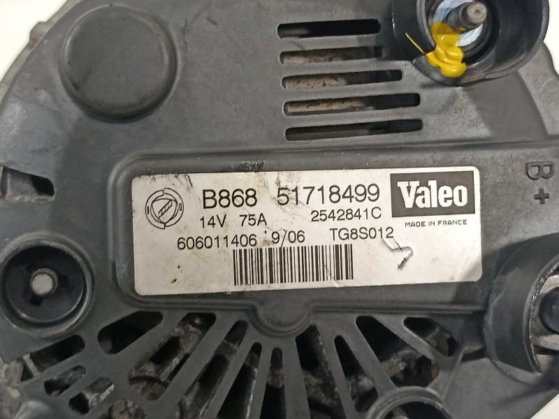 Recambio de alternador para lancia ypsilon (101) 1.3 16v multijet platino referencia OEM IAM 51718499  