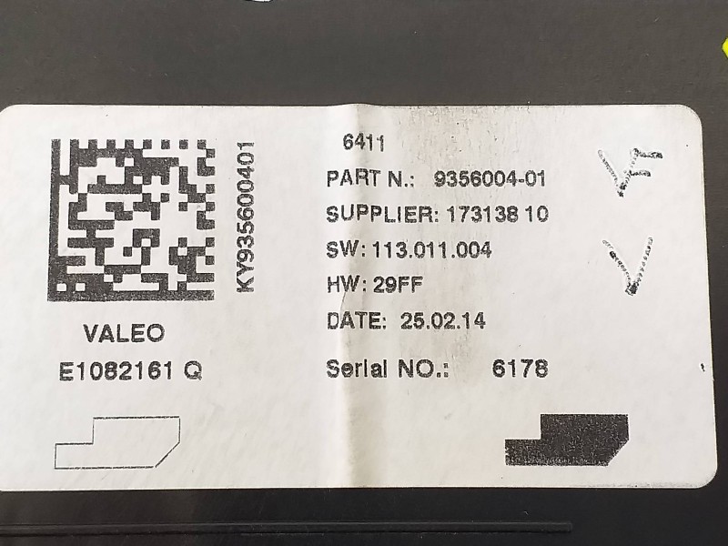 Recambio de modulo electronico para bmw serie 3 lim. (f30) 335i xdrive referencia OEM IAM 9356004 17313810 