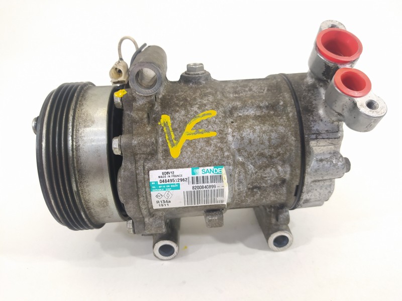 Recambio de compresor aire acondicionado para dacia logan básico referencia OEM IAM 8200840899  