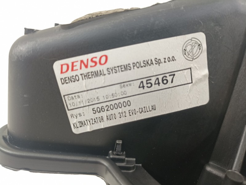 Recambio de ventilador calefaccion para fiat 500 abarth referencia OEM IAM 5Q5626000  