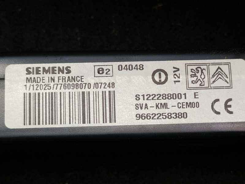 Recambio de modulo electronico para citroën c5 berlina audace referencia OEM IAM 9662258380  