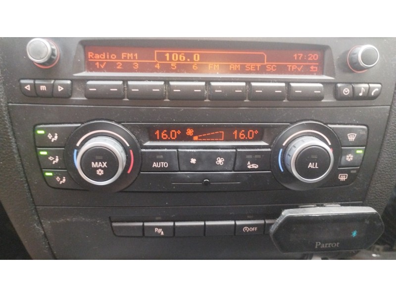 Recambio de mando climatizador para bmw serie 1 berlina (e81/e87) 118d referencia OEM IAM 64119242410  