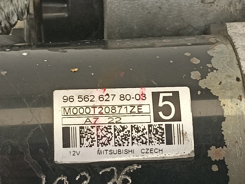 Recambio de motor arranque para citroën c-crosser xtr referencia OEM IAM 9656262780  