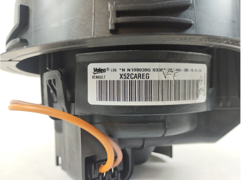 Recambio de ventilador calefaccion para dacia sandero stepway comfort referencia OEM IAM X52CAREG N109039Q T1020778J