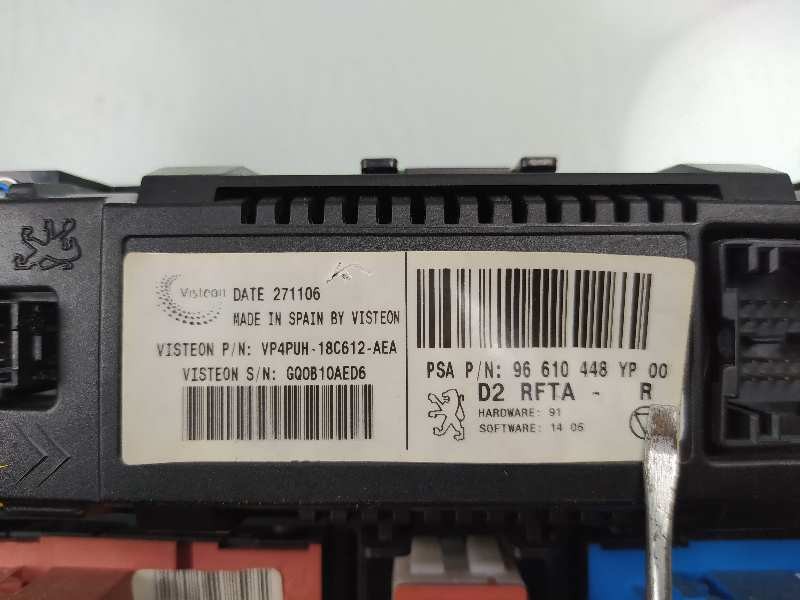 Recambio de mando climatizador para peugeot 407 sw sport referencia OEM IAM 96610448 96512442 96470287