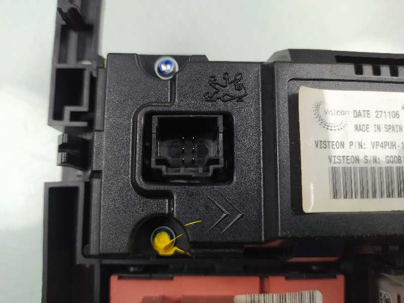Recambio de mando climatizador para peugeot 407 sw sport referencia OEM IAM 96610448 96512442 96470287