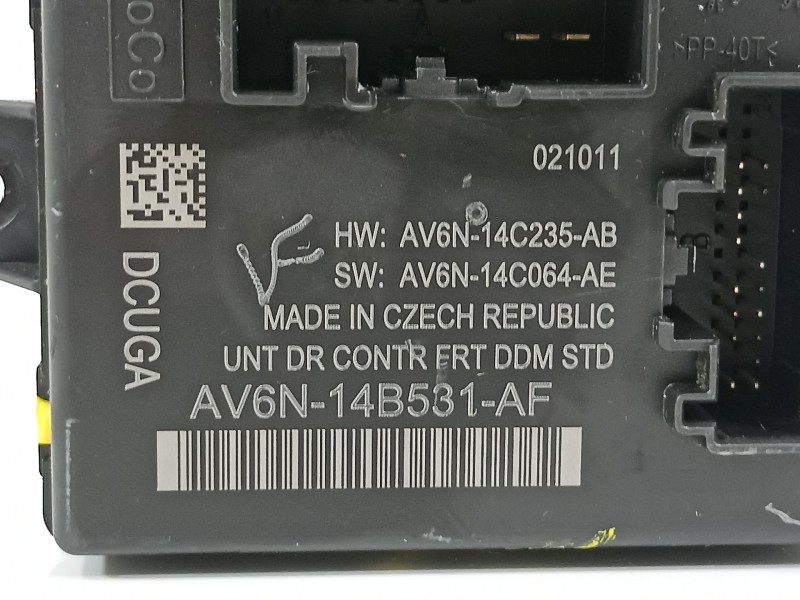 Recambio de modulo electronico para ford c-max titanium referencia OEM IAM AV6N14B531AF  