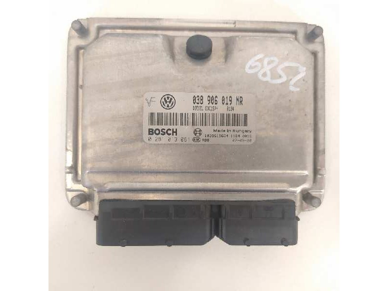 Recambio de centralita motor uce para skoda roomster (5j7) fun referencia OEM IAM 038906019NR 0281013081 