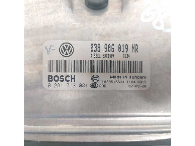 Recambio de centralita motor uce para skoda roomster (5j7) fun referencia OEM IAM 038906019NR 0281013081 