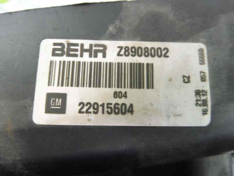 Recambio de electroventilador para opel insignia sports tourer sportive 4x4 referencia OEM IAM 22915604 Z8908002 