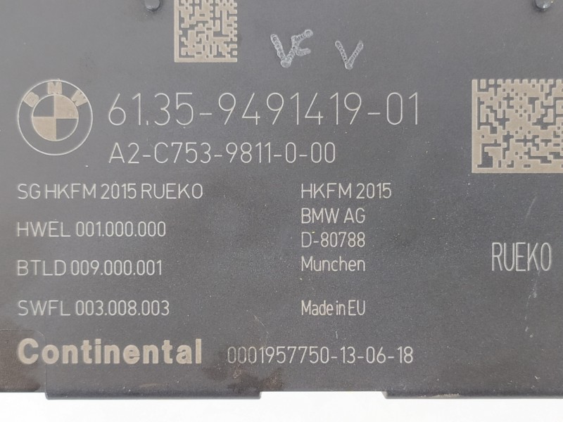 Recambio de modulo electronico para mini countryman (f60) cooper s e all4 referencia OEM IAM 61359491419 A2C7539811000 